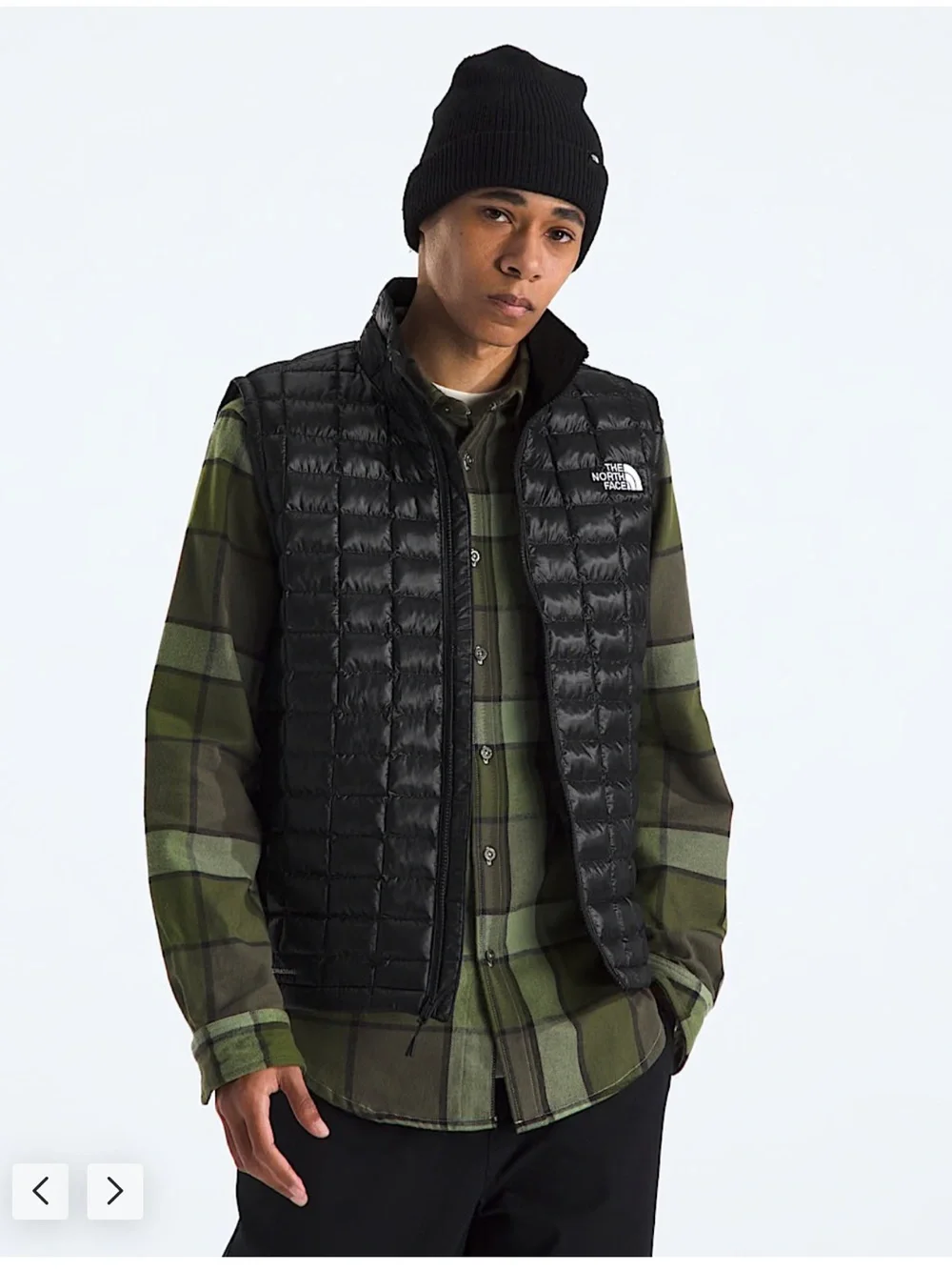 The North Face Men’s ThermoBall Eco Vest in black